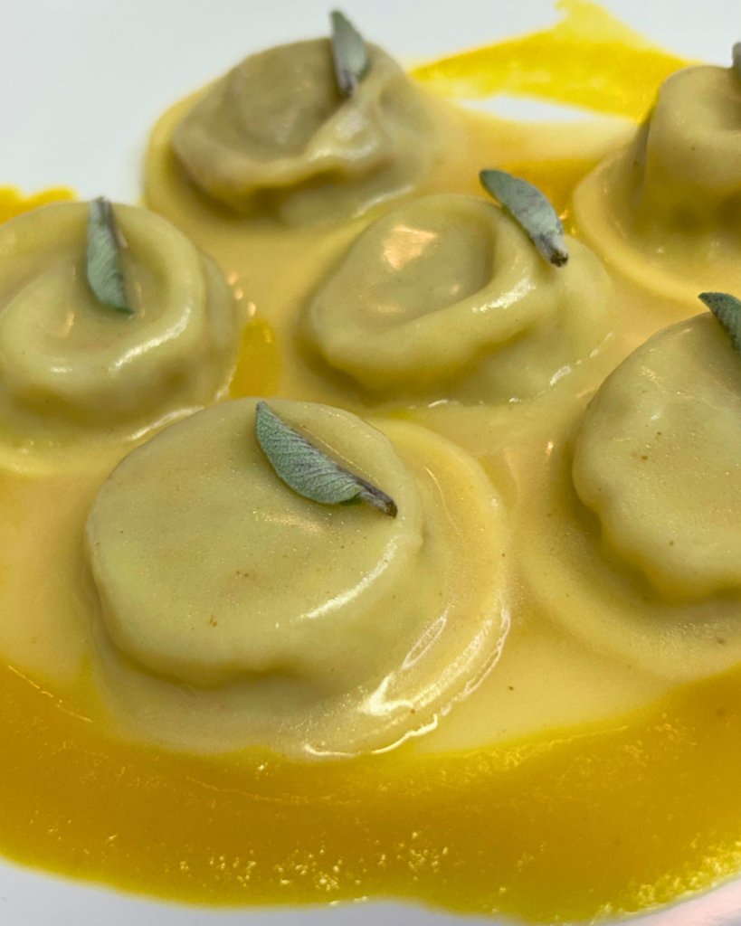 Home ravioli ossobuco chef grillo