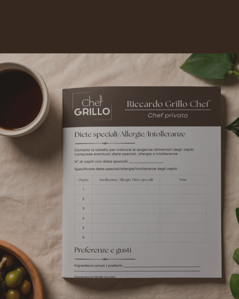 Servizi servizio chef grillo